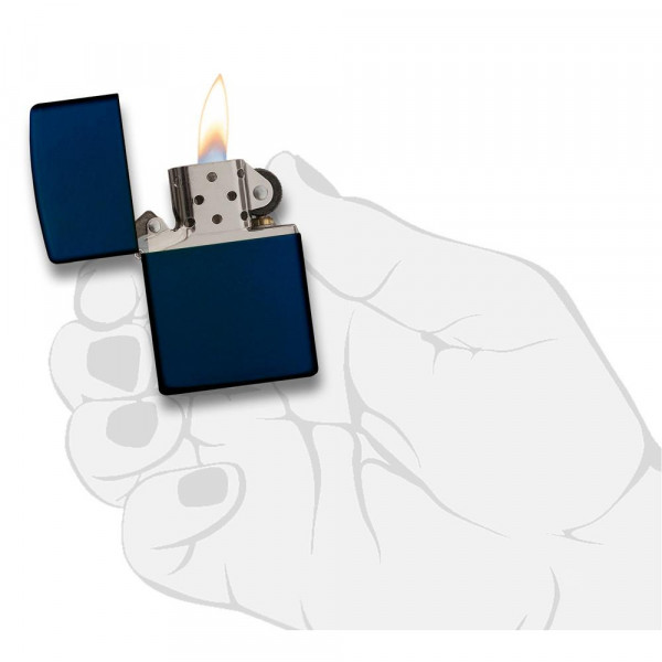 Запальничка Zippo (Зіппо) 239 NAVY MATTE w/ZIPPO LOGO 239 Запальничка Zippo (Зіппо) 239 NAVY MATTE w/ZIPPO LOGO 239