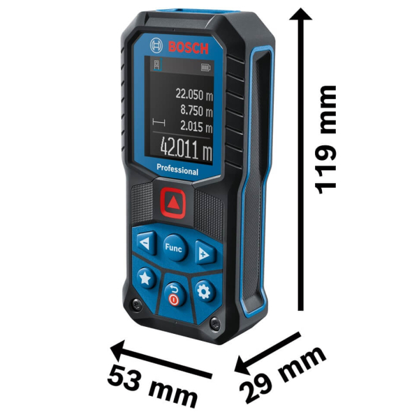 Лазерний далекомір Bosch Professional GLM 50-22 з чохлом 0601072S00