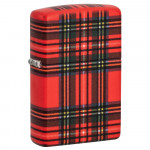 Запальничка Zippo (Зіппо) Red Plaid Design 46352