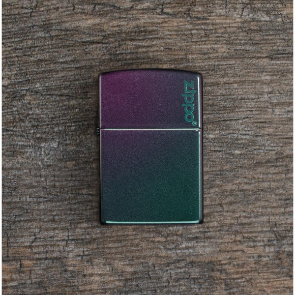 Запальничка Zippo (Зіппо) Reg Iridescent Matte Logo 49146ZL Запальничка Zippo (Зіппо) Reg Iridescent Matte Logo 49146ZL