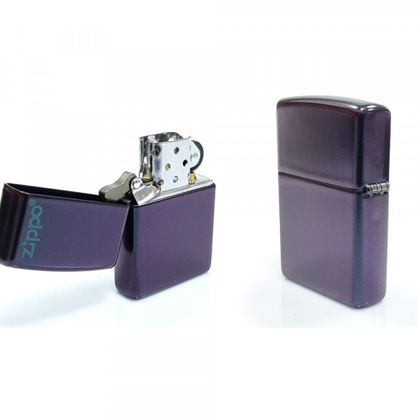 Запальничка Zippo (Зіппо) Reg Iridescent Matte Logo 49146ZL Запальничка Zippo (Зіппо) Reg Iridescent Matte Logo 49146ZL