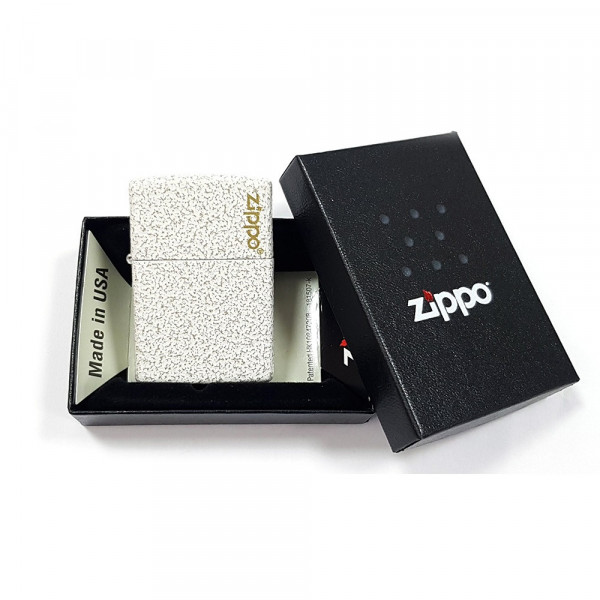 Запальничка Zippo (Зіппо) Reg Mercury Glass Matte Logo 49181ZL