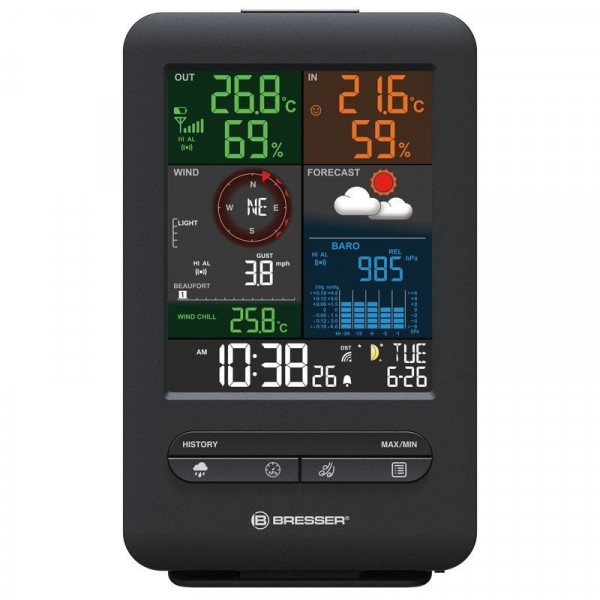 Метеостанція Bresser Weather Center 5-in-1 Beaufort (7002525) (930212) Метеостанція Bresser Weather Center 5-in-1 Beaufort (7002525) (930212)