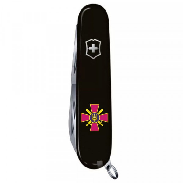 Складной нож Victorinox Huntsman Army 91 мм Эмблема СВ ВСУ (1.3713.3_W0020u) Складной нож Victorinox Huntsman Army 91 мм Эмблема СВ ВСУ (1.3713.3_W0020u)