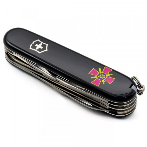 Складной нож Victorinox Huntsman Army 91 мм Эмблема СВ ВСУ (1.3713.3_W0020u) Складной нож Victorinox Huntsman Army 91 мм Эмблема СВ ВСУ (1.3713.3_W0020u)