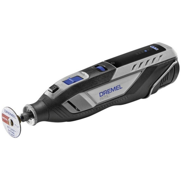 Акумуляторний мультиінструмент Dremel 8250-5 з акб 12V 2.0 Ah, з/п GAL 12V-20 і аксесуарами, в сумці F0138250JA