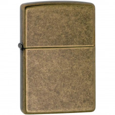 Запальничка бензинова ZIPPO FLAT BTM ANTIQUE BRASS (201 FB)
