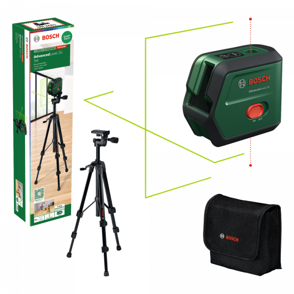 Перехресний лазер Bosch UniversalLevel 2G Set (0603663G01)