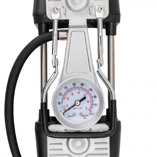 Компресор автомобільний з ліхтарем (12В, 65л/хв, 7 бар) у кейсі Rockforce RF-2014360