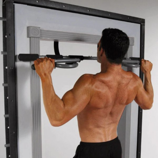 Багатофункціональний турнік для підтягувань і преса Toorx 3 в 1 з додатковим хватом (BTP-M) (932107)