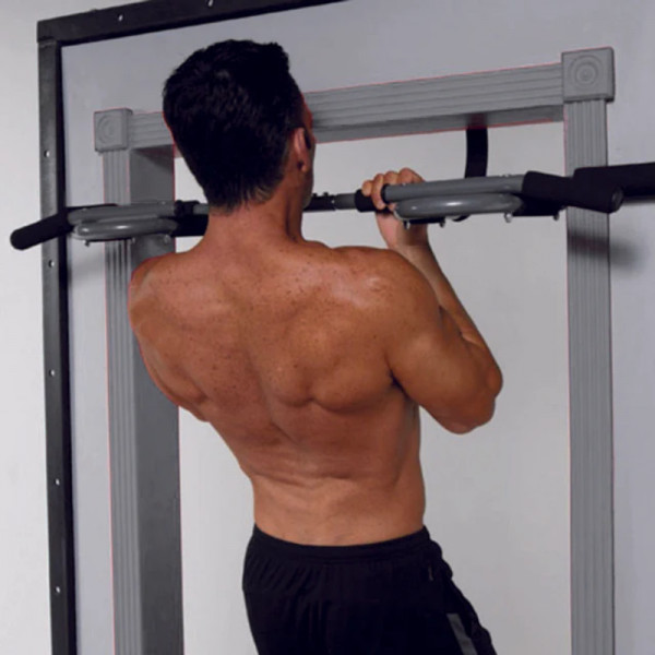 Багатофункціональний турнік для підтягувань і преса Toorx 3 в 1 з додатковим хватом (BTP-M) (932107)