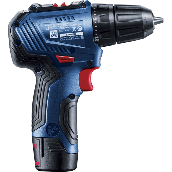 Безщітковий акумуляторний шурупокрут Bosch Professional GSR 12V-30 без акб 06019G9002
