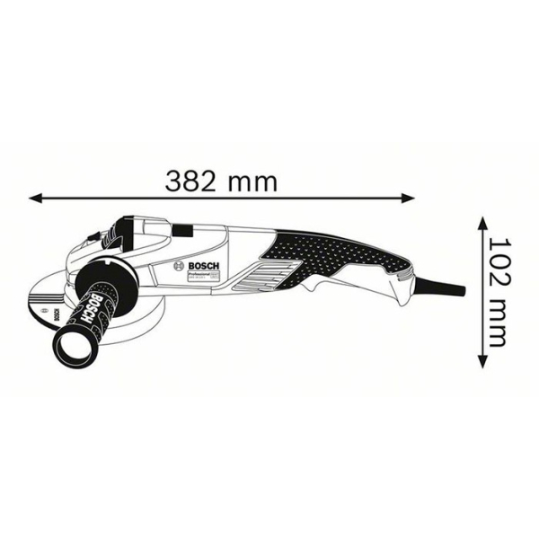 Кутова шліфмашина Bosch Professional GWS 18-150 L 06017A5000