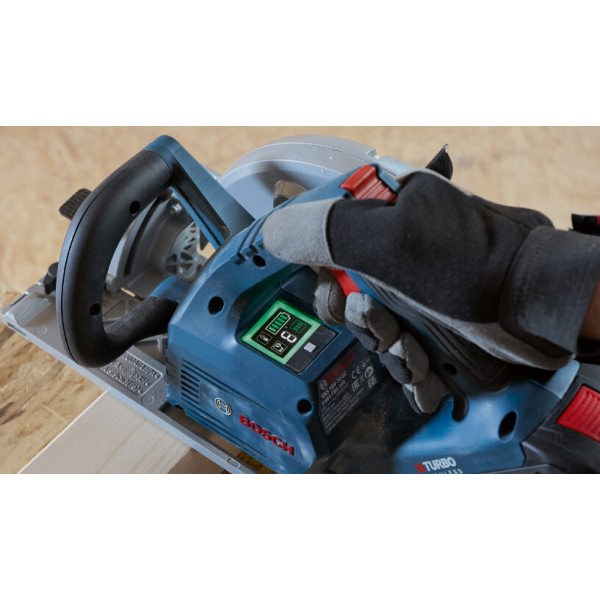 Акумуляторна циркулярна пила Bosch Professional GKS 18V-68 GC, в L-Boxx 238 із 2 акб ProCORE18V 8.0Ah, з/п GAL 18V-160 C 06016B5101