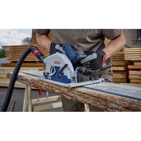 Акумуляторна циркулярна пила Bosch Professional GKS 18V-68 GC, в L-Boxx 238 із 2 акб ProCORE18V 8.0Ah, з/п GAL 18V-160 C 06016B5101