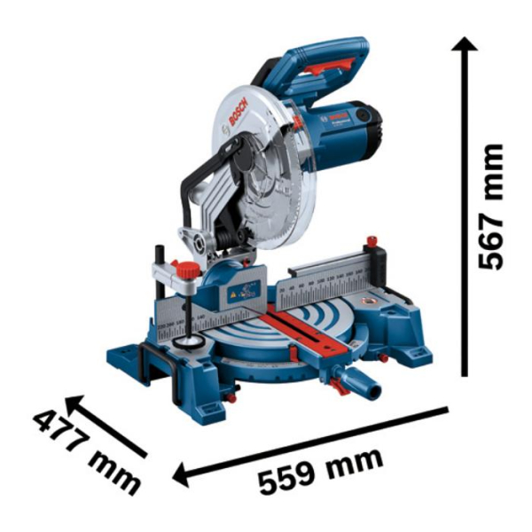 Торцювальна пила Bosch GCM 254 Professional 0601B52000