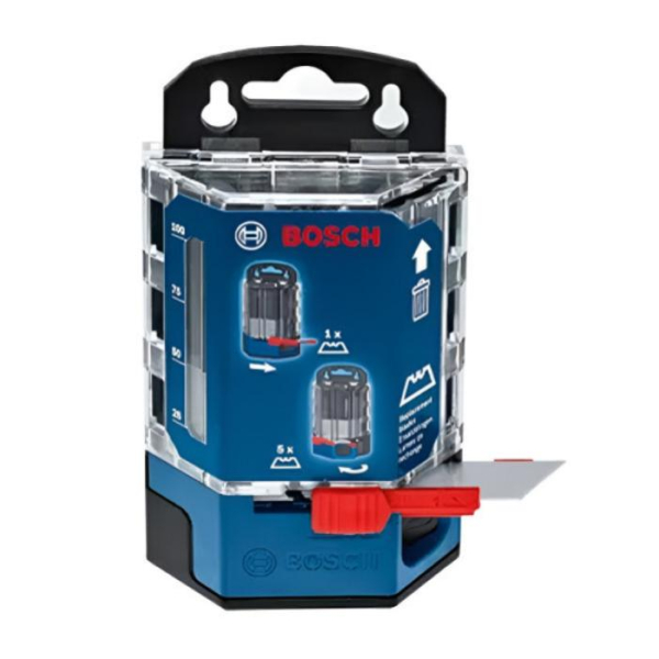 Набір лез для ножів Bosch Professional у боксі, 50 шт 1600A01V3J Набір лез для ножів Bosch Professional у боксі, 50 шт 1600A01V3J