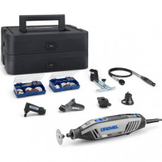 Багатофункціональний інструмент Dremel 4250 Platinum+ з 6 насадками та 128 аксесуарами, у кейсі F0134250JS