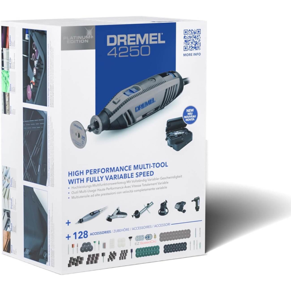 Багатофункціональний інструмент DREMEL 4250-6/128 Platinum (F0134250JN)