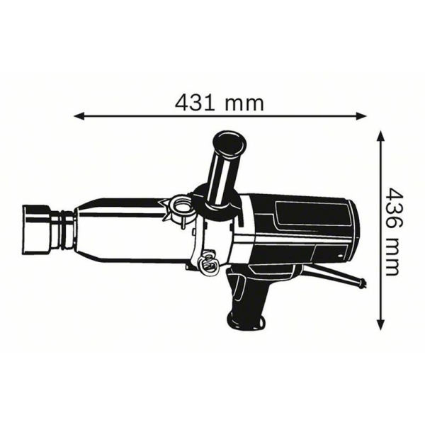 Імпульсний гайкокрут Bosch Professional GDS 30 0601435108