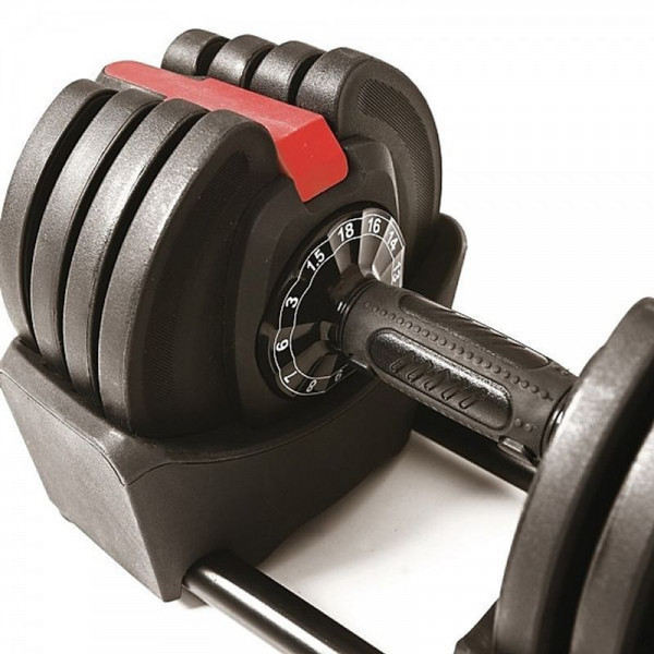 Гантель з регульованою вагою Toorx 1,5-18 кг (MCR-18) 932172