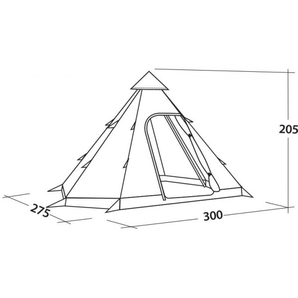 Намет чотиримісний Easy Camp Bolide 400 Rustic Green (120405) (929565)