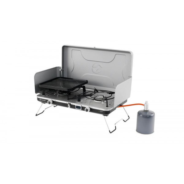 Портативна газова плитка Outwell Merapi Pro Duo Deluxe (651270) 932203