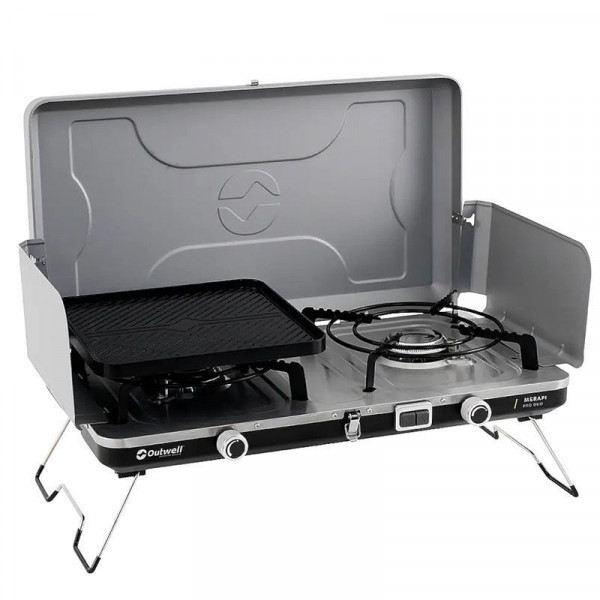 Портативна газова плитка Outwell Merapi Pro Duo Deluxe (651270) 932203