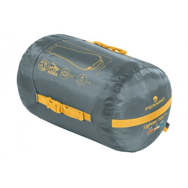 Спальний мішок Ferrino Lightec SM 1100 -3°C Green (86650QVV) (931769)