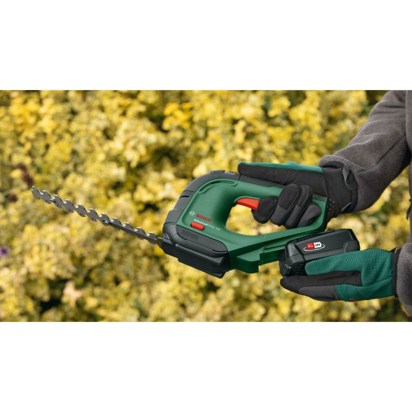 Акумуляторні кущорізи-ножиці для трави Bosch AdvancedShear 18V-10 (0600857000) Аку 2Ач та ЗП