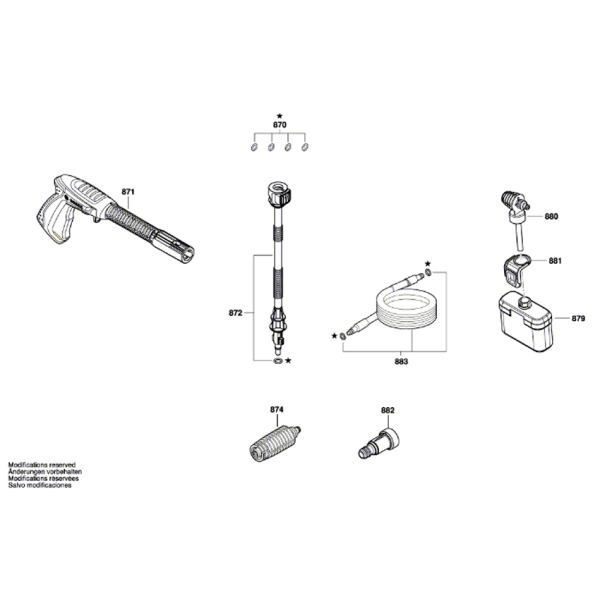 Мийка високого тиску Bosch EasyAquatak 110 06008A7F00