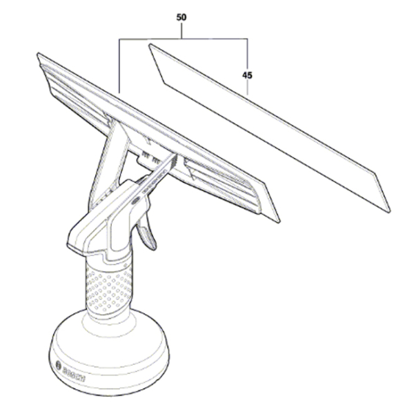 Пилосос для вікон Bosch GlassVAC 06008B7000
