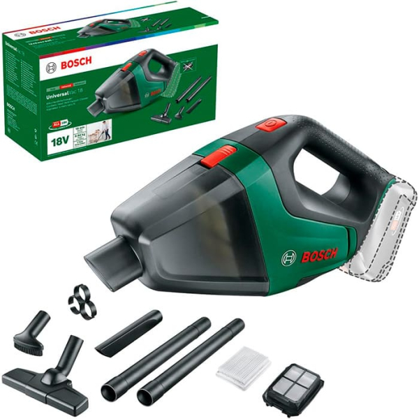 Пилосос Bosch UniversalVac 18 (06033B9102) (Solo версія без аку та ЗП)
