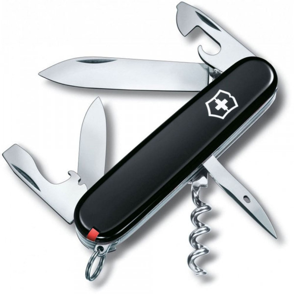 Складаний ніж Victorinox SPARTAN UKRAINE чорно-червоний 1.3603.3.1