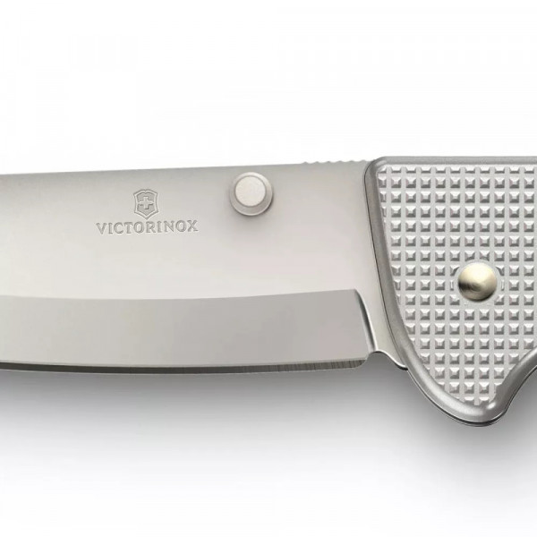 Складаний ніж 136мм Victorinox EVOKE Alox 4 функції блокування кліп Сріблястий (0.9411.D26) Складаний ніж 136мм Victorinox EVOKE Alox 4 функції блокування кліп Сріблястий (0.9411.D26)