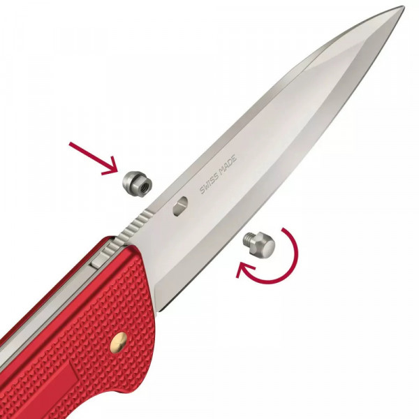 Складаний ніж 136мм Victorinox EVOKE Alox 4 функції блокування кліп Червоний (0.9411.D20) Складаний ніж 136мм Victorinox EVOKE Alox 4 функції блокування кліп Червоний (0.9411.D20)