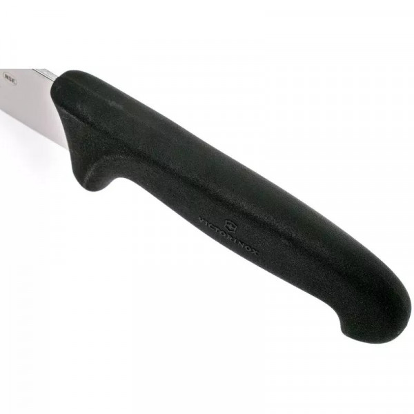 Обробний ніж м'ясника 25 см Victorinox Fibrox Cimeter Steak лезо зігнуте гладке Чорний (5.7303.25) Обробний ніж м'ясника 25 см Victorinox Fibrox Cimeter Steak лезо зігнуте гладке Чорний (5.7303.25)