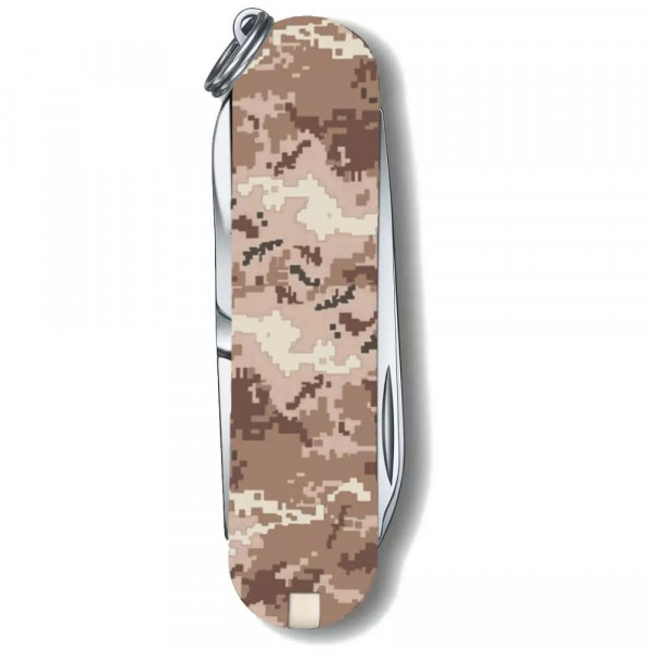 Складаний ніж брелок 58мм Victorinox Classic SD Army 1шар, 7 функцій Піксель пічний (0.6223.7_W3944pw) Складаний ніж брелок 58мм Victorinox Classic SD Army 1шар, 7 функцій Піксель пічний (0.6223.7_W3944pw)