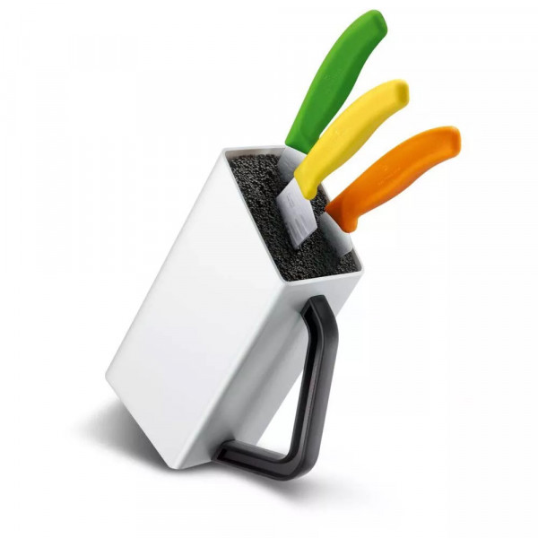 Велика підставка для кухонних ножів h 24 см Victorinox Cutlery Block Large Біла (7.7033.07) Велика підставка для кухонних ножів h 24 см Victorinox Cutlery Block Large Біла (7.7033.07)