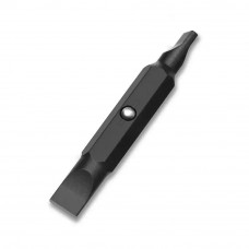 Насадка-біта двостороння для Swisschamp/Cybertool Victorinox Slotted 3 mm / Slotted 4 mm Чорний (A.7680.13.10)
