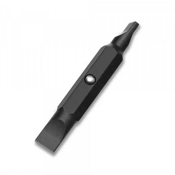 Насадка-біта двостороння для Swisschamp/Cybertool Victorinox Slotted 3 mm / Slotted 4 mm  Чорний (A.7680.13.10)