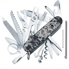 Складаний ніж Victorinox SWISSCHAMP ARMY 91 мм 33 функції 8 шарів Піксель синій (1.6795.3_W3942p)