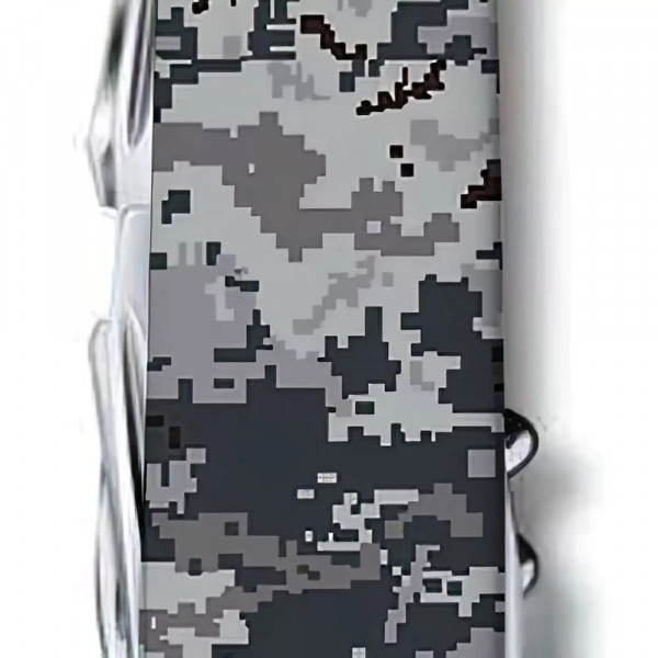 Складаний ніж Victorinox SWISSCHAMP ARMY 91 мм 33 функції 8 шарів Піксель синій (1.6795.3_W3942p)