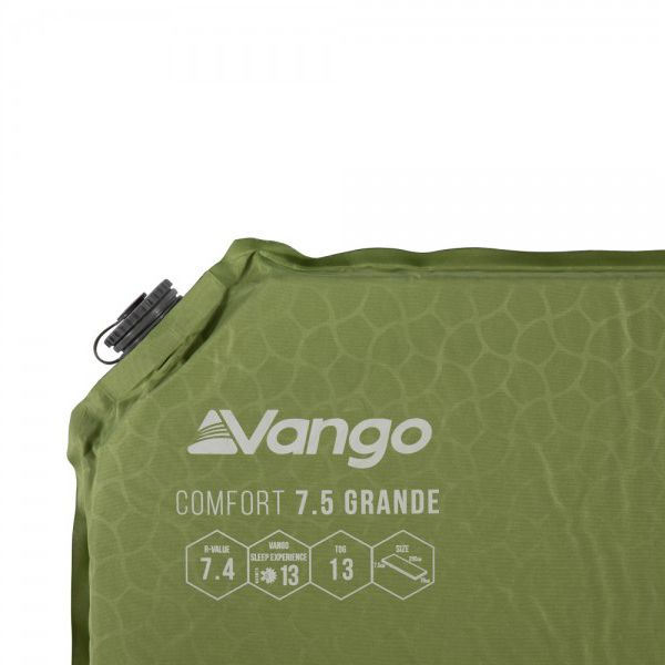 Килимок самонадувний Vango Comfort 7.5 Grande Herbal (SMQCOMFORH09M1K) (929164)