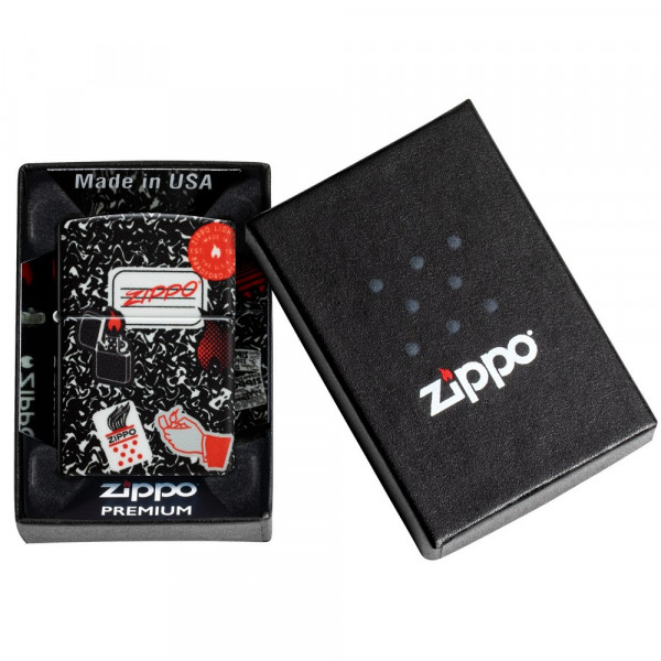 Запальничка Zippo (Зіппо) Notebook 46707 Запальничка Zippo (Зіппо) Notebook 46707