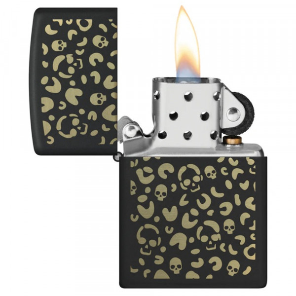 Запальничка Zippo (Зіппо) Leopard Skulls 47001 Запальничка Zippo (Зіппо) Leopard Skulls 47001