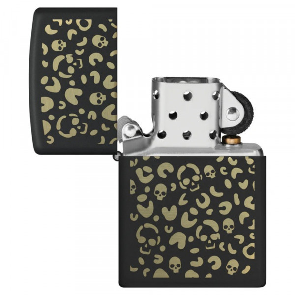 Запальничка Zippo (Зіппо) Leopard Skulls 47001 Запальничка Zippo (Зіппо) Leopard Skulls 47001