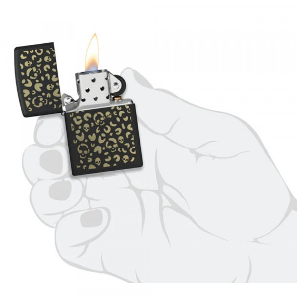 Запальничка Zippo (Зіппо) Leopard Skulls 47001 Запальничка Zippo (Зіппо) Leopard Skulls 47001