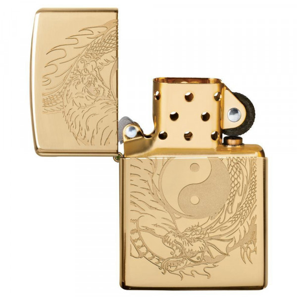 Запальничка Zippo (Зіппо) Tiger and Dragon Design 49024 Запальничка Zippo (Зіппо) Tiger and Dragon Design 49024