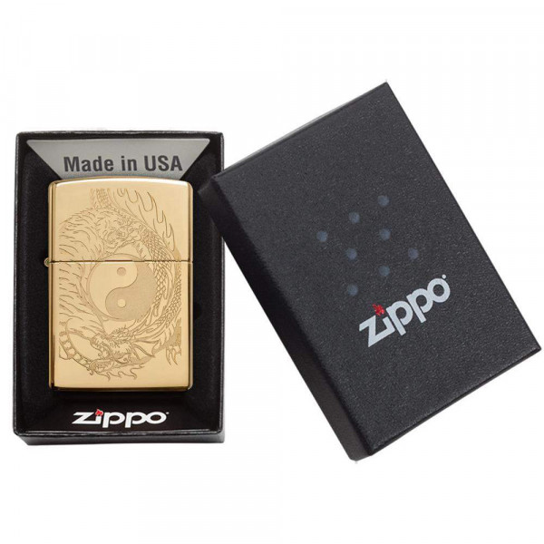 Запальничка Zippo (Зіппо) Tiger and Dragon Design 49024 Запальничка Zippo (Зіппо) Tiger and Dragon Design 49024